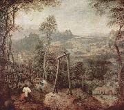 Pieter Bruegel the Elder Painting of a gallow oil painting on canvas